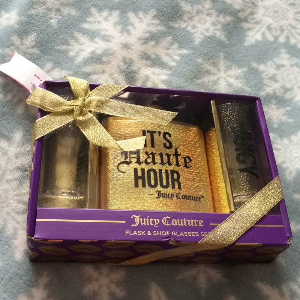 Flask&Shot Glasses Set